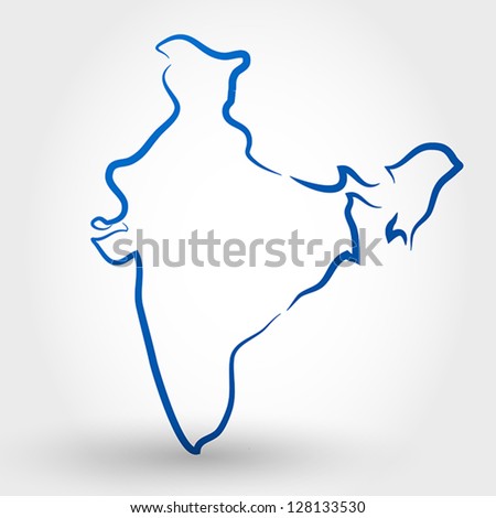 map of india map concept map of india map concept