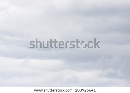 Abstract light gray overcast sky