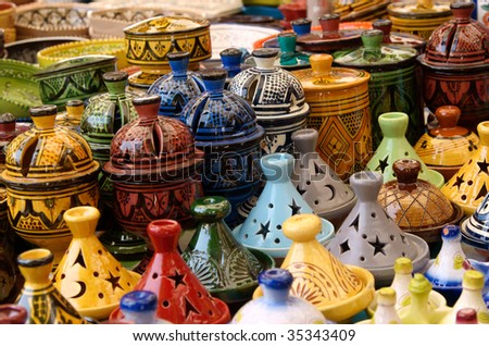 north african pottery