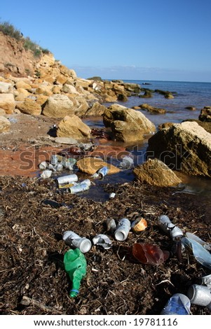 Environmental contamination in the black sea