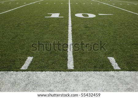 10-yard-line of a football field