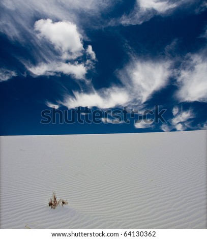 High Resolution White Sands New Mexico USA