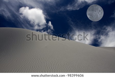 WHITE SANDS NEW MEXICO USA DESERT