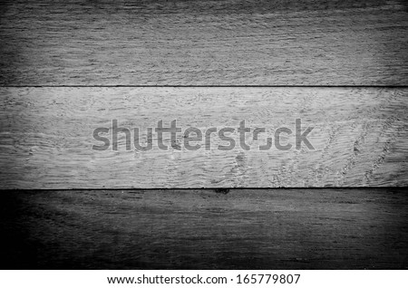 wood panels texture use as background in black and white color