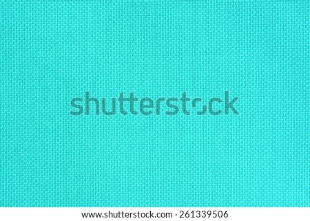 Blue turquoise fabric texture as background