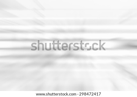 Abstract white gray zoom background with horizontal lines