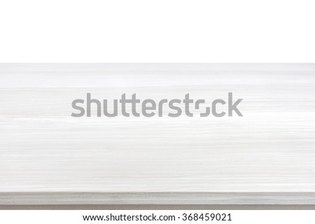 White wood table top for  background - can be used for display or montage your products