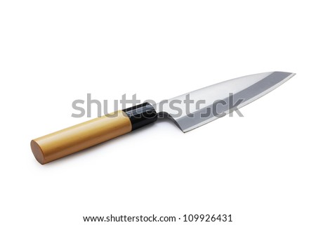 a Japanese knife(Deba)