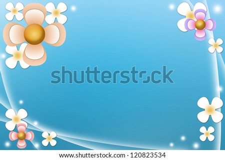 flowers abstract background