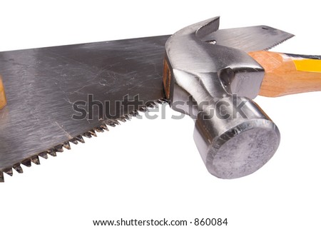 Hammer Saw Logo