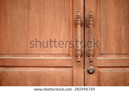 Old Wood Cabinet Doors with Handles