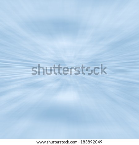large blue background with blurry rays