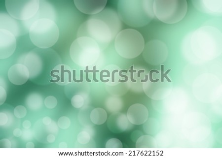 Natural green blurred background. Defocused green abstract background.