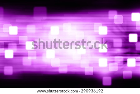 Squares bokeh purple tone blurred abstract background