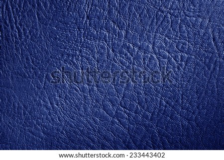 blue cow leather texture background