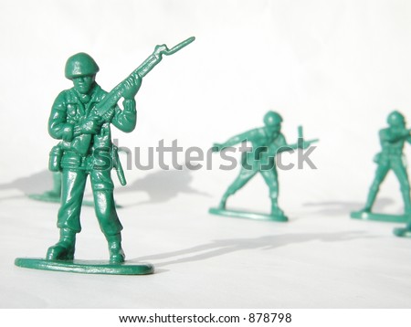plastic toy army men