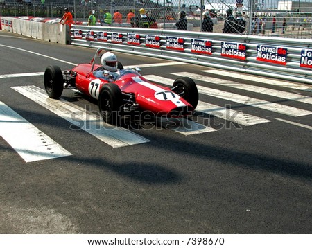 stock photo Classic F1 Race Car 10