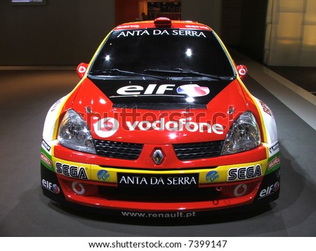 stock photo Renault Clio rally