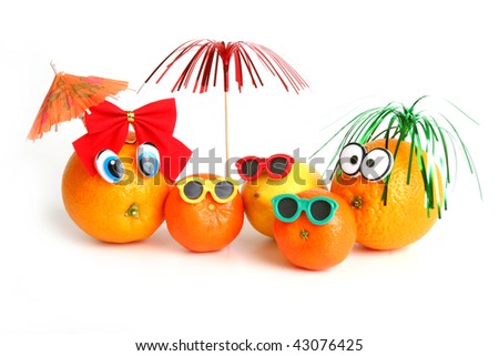 Funny Pictures Of Oranges. stock photo : Funny oranges,