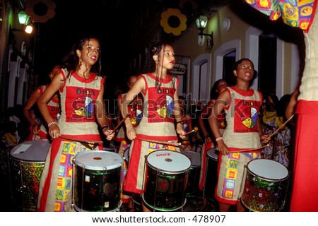 Banda Dida performs during Carnival - Salvador da Bahia, Brazil