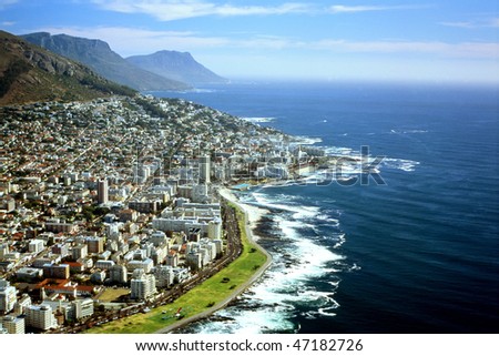 Cape Town - South Africa - Aerial View