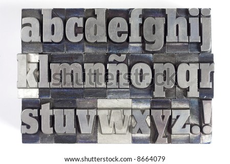 spanish alphabet blocks