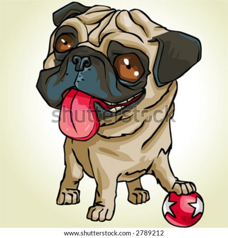 Vector Pug