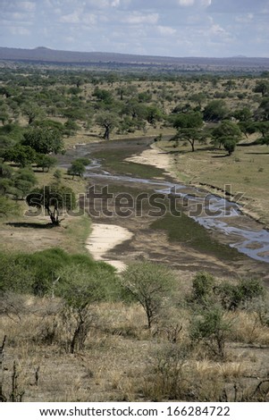 Tarangire, Valley and safari camp in Tanzania
