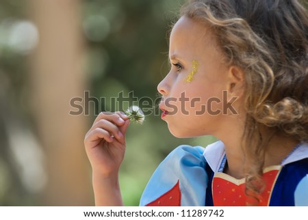 Girl blowing dandelion, more images of this session in my portfolio