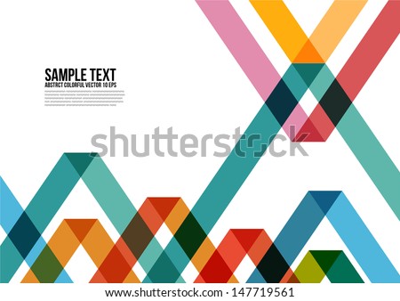 Abstract Colorful Triangle Pattern Background Cover Layout Magazine Brochure Poster Website Name card etc Abstract Colorful Triangle Pattern Background Cover Layout Magazine Brochure Poster Website Name card etc