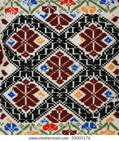 colorful flower carpet pattern