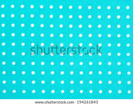 Blue cloth with white dot, Background, Texture