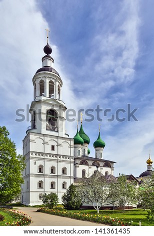 Cathedral of the Entry of the Theotokos into the Temple of Jerusalem in Tolga Monastery about Yaroslavl, Russia
