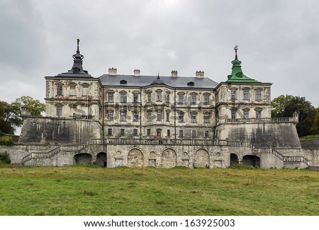 Pidhirtsi Castle is a residential castle-fortress located in western Ukraine, eighty kilometers east of Lviv. It was constructed between 1635 and 1640