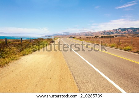 Pacific coast highway, California, USA