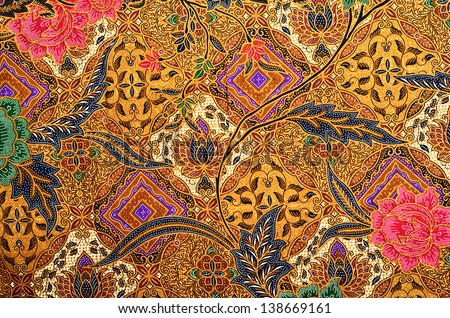 Download this Pattern For Traditional Clothes Malaysia Include Batik Stock Photo picture