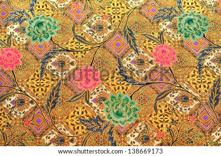 Pattern for traditional clothes malaysia include batik