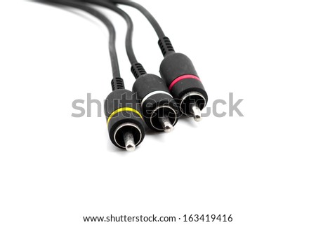 audio-video analog cable. RCA Cables