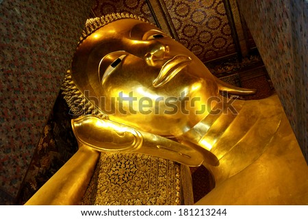 Buddha statue Face