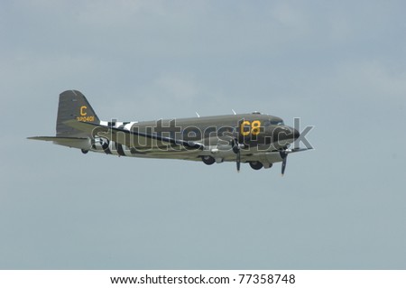 BOSSIER CITY, LA - MAY 8: A World War II C-47 \