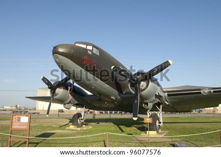 BOSSIER CITY, LA - FEBRUARY 4: World War II C-47 \