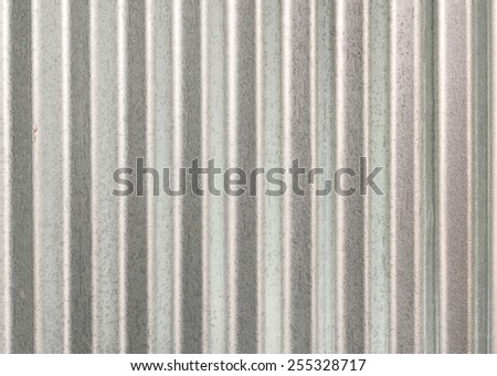 Zinc galvanized metal texture