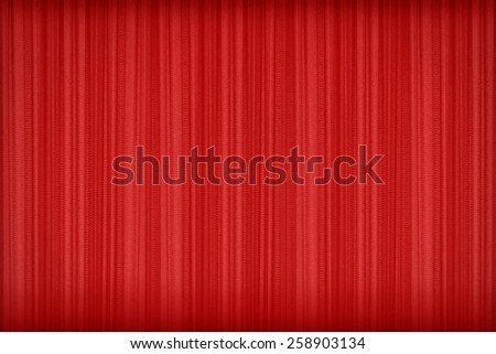 Red flag or Gay flag pattern on the fabric curtain, vintage style