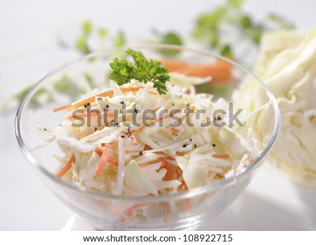 Coleslaw salad
