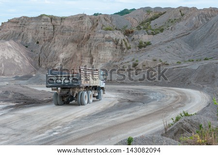 Mining.Truck.Working in mine.