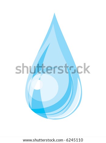 stock vector : Water drop