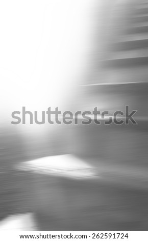 Vertical white glowing stairs abstraction background backdrop