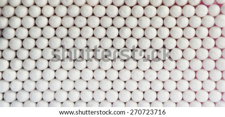 Horizontal  vivid white ball spheres business medicine abstraction background backdrop