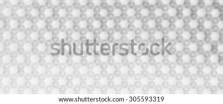 Horizontal white ball spheres digital abstraction background