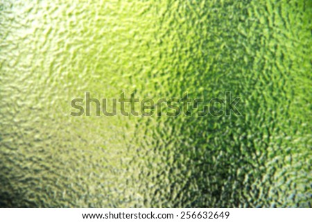 Blur green square stained glass window Image of a multicolored window background